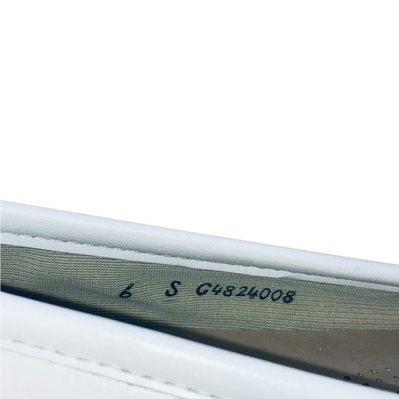 SAS Simplify - Everyday Loafer White Leather Loafers Size 6 S Narrow - Picture 7 of 8